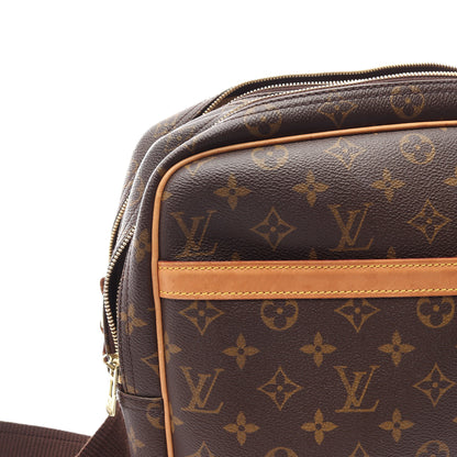 リポーターGM モノグラム ショルダーバッグ PVC レザー ブラウン ルイヴィトン バッグ LOUIS VUITTON