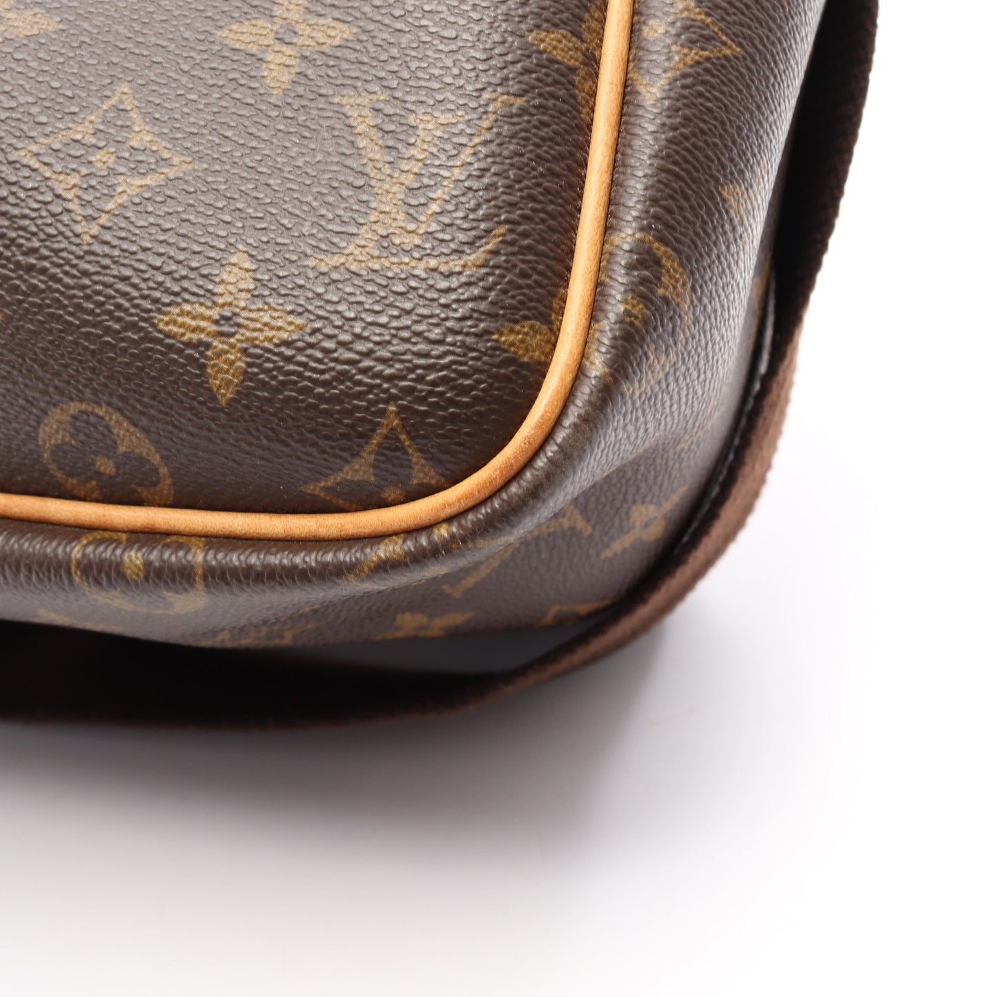 リポーターGM モノグラム ショルダーバッグ PVC レザー ブラウン ルイヴィトン バッグ LOUIS VUITTON