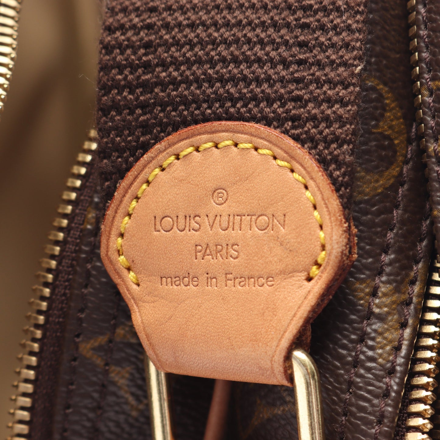 リポーターGM モノグラム ショルダーバッグ PVC レザー ブラウン ルイヴィトン バッグ LOUIS VUITTON