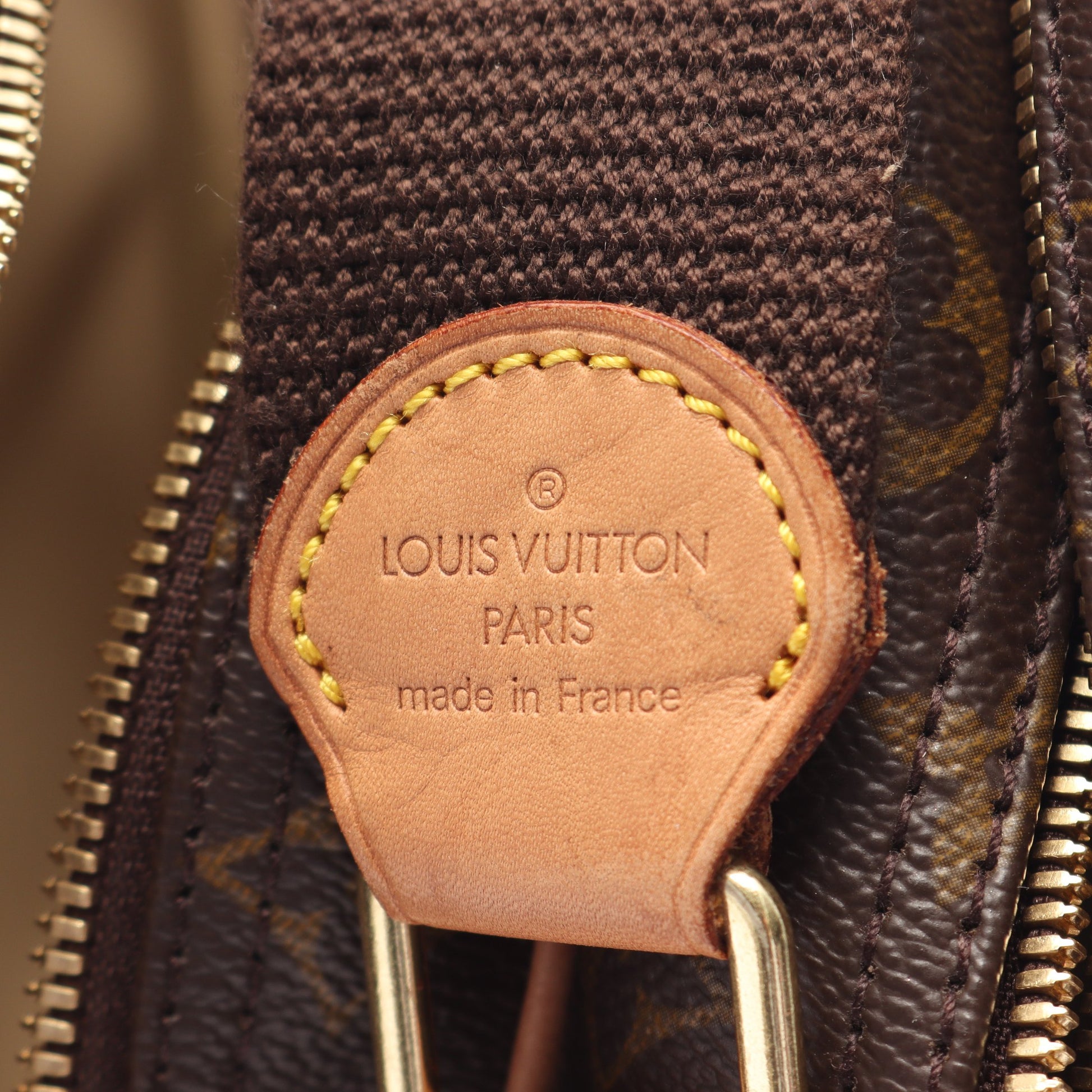 リポーターGM モノグラム ショルダーバッグ PVC レザー ブラウン ルイヴィトン バッグ LOUIS VUITTON