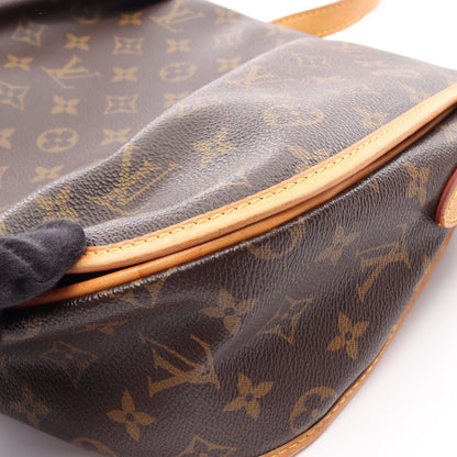 メニルモンタンMM モノグラム ショルダーバッグ PVC レザー ブラウン ルイヴィトン バッグ LOUIS VUITTON