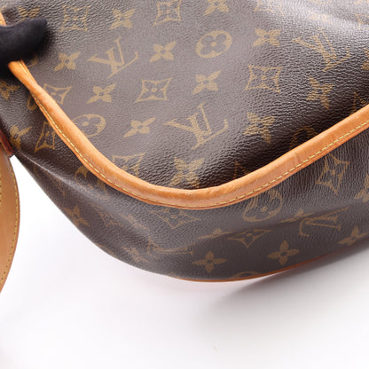 メニルモンタンMM モノグラム ショルダーバッグ PVC レザー ブラウン ルイヴィトン バッグ LOUIS VUITTON