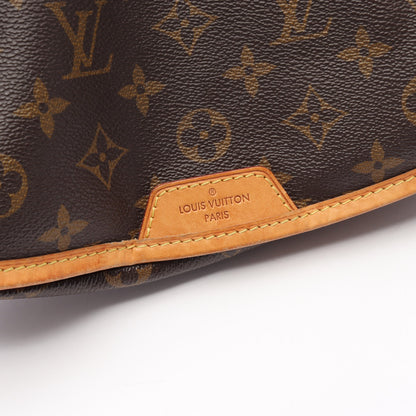 メニルモンタンMM モノグラム ショルダーバッグ PVC レザー ブラウン ルイヴィトン バッグ LOUIS VUITTON