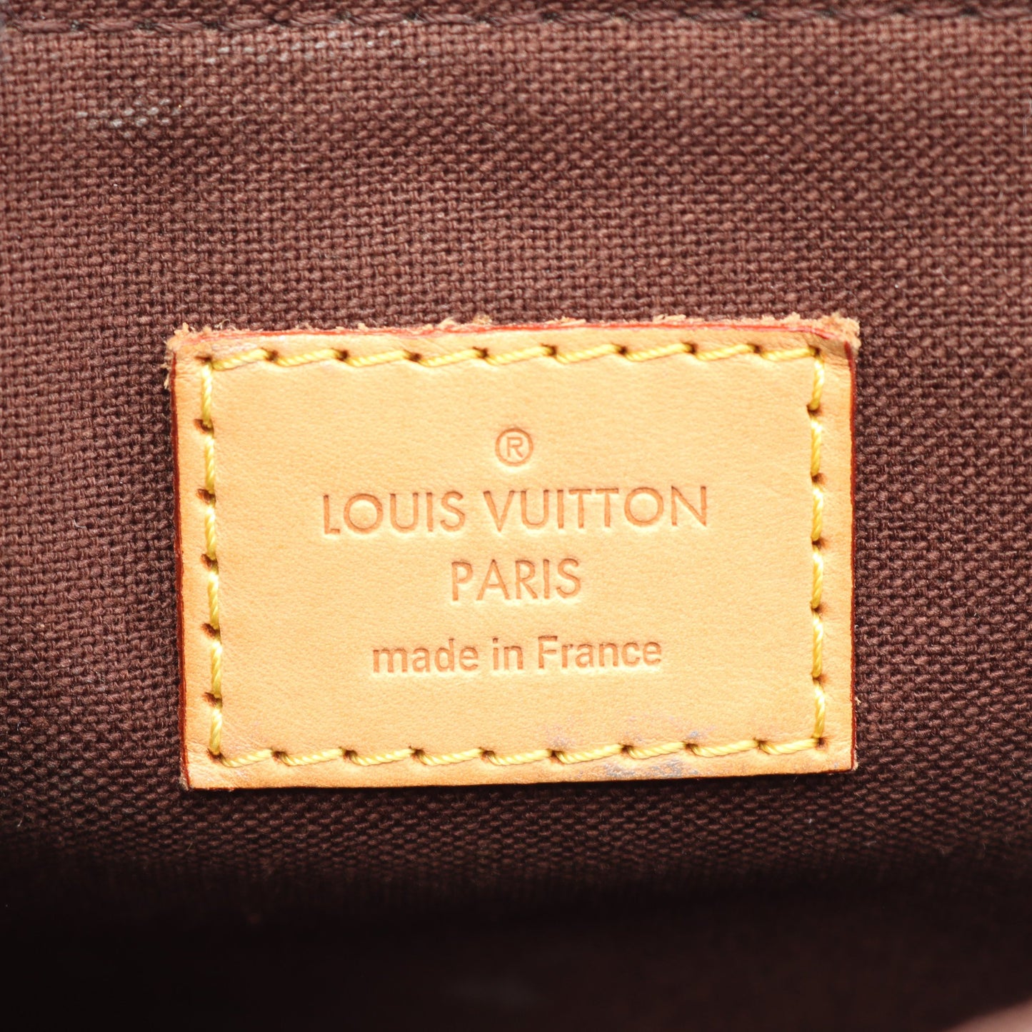 メニルモンタンMM モノグラム ショルダーバッグ PVC レザー ブラウン ルイヴィトン バッグ LOUIS VUITTON
