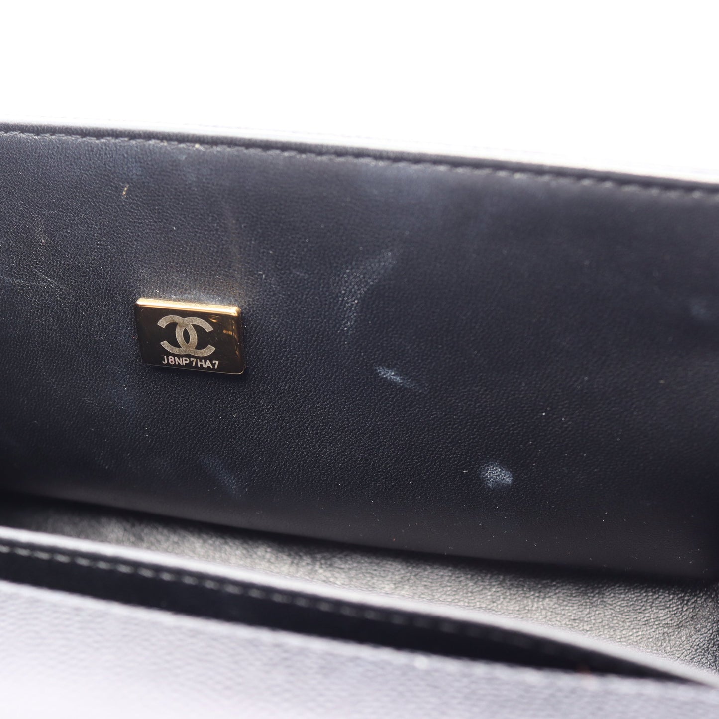 ボーイシャネル チェーンショルダーバッグ キャビアスキン ブラック ゴールド金具 シャネル バッグ CHANEL