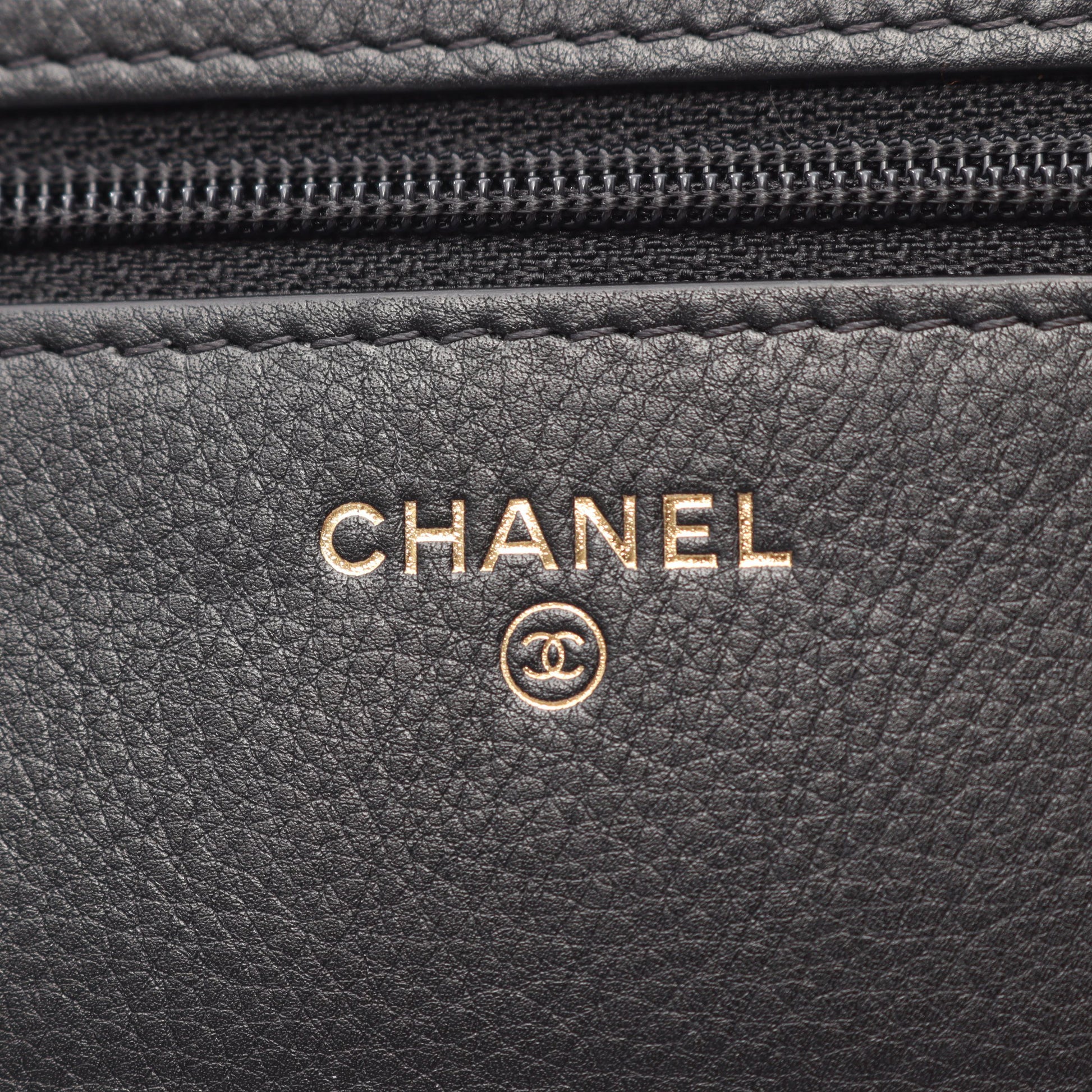 マトラッセ チェーンウォレット ラムスキン ブラック ゴールド金具 シャネル バッグ CHANEL