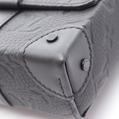 トランク メッセンジャーPM トリヨンモノグラム ショルダーバッグ トリヨンレザー ブラック ルイヴィトン バッグ LOUIS VUITTON