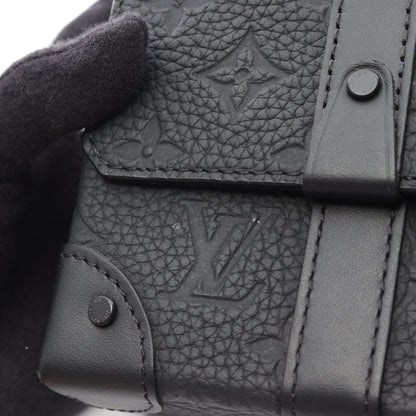 トランク メッセンジャーPM トリヨンモノグラム ショルダーバッグ トリヨンレザー ブラック ルイヴィトン バッグ LOUIS VUITTON