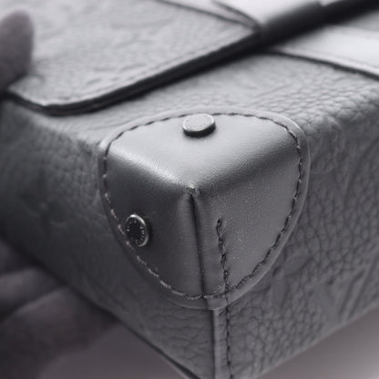 トランク メッセンジャーPM トリヨンモノグラム ショルダーバッグ トリヨンレザー ブラック ルイヴィトン バッグ LOUIS VUITTON