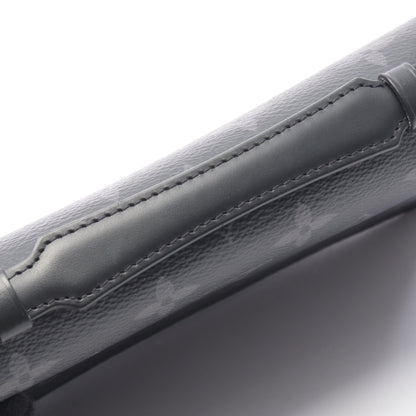 ジッピーXL モノグラムエクリプス ラウンドファスナー長財布 PVC レザー ブラック ルイヴィトン 財布・小物 LOUIS VUITTON
