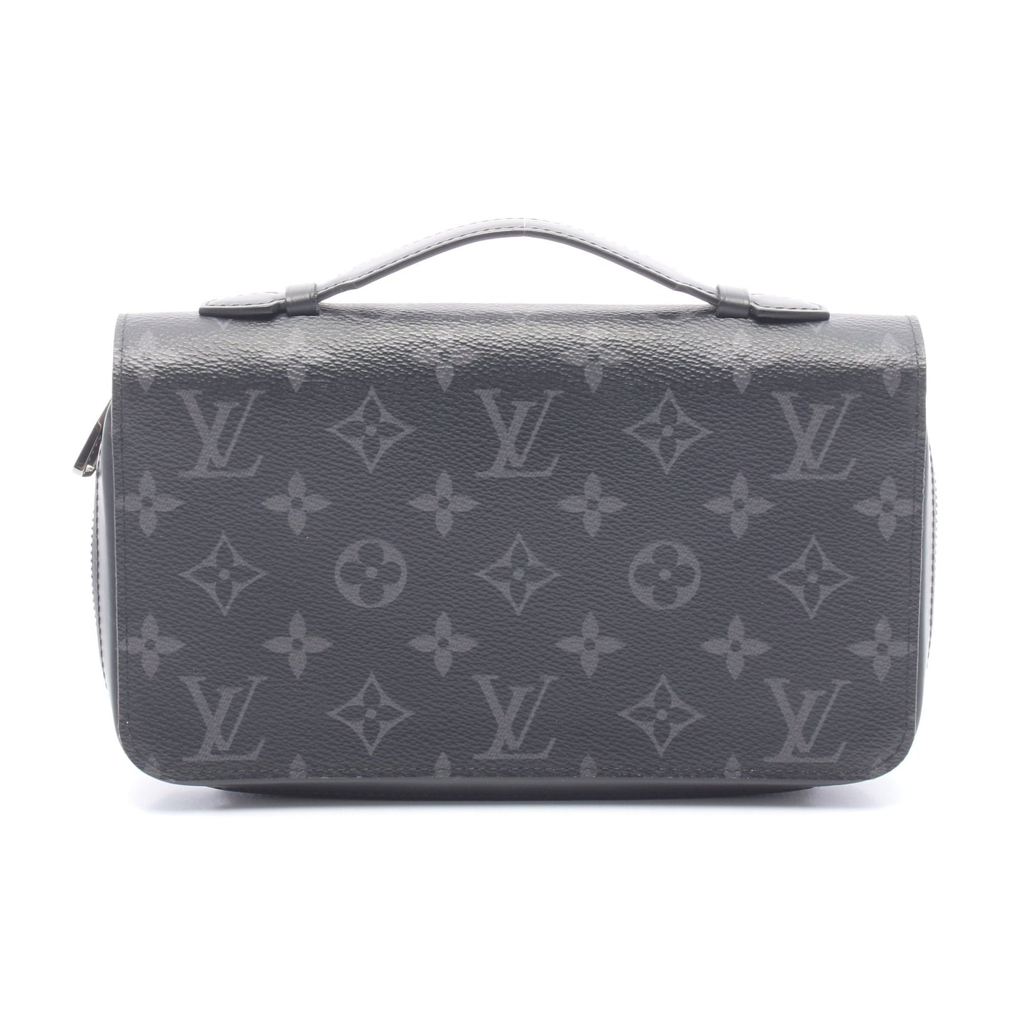 ジッピーXL モノグラムエクリプス ラウンドファスナー長財布 PVC レザー ブラック ルイヴィトン 財布・小物 LOUIS VUITTON