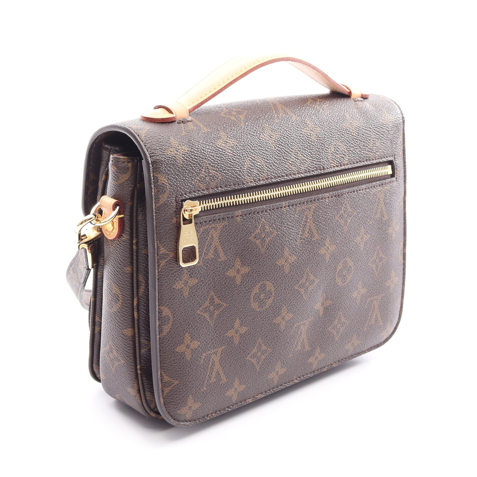 ポシェット メティス MM モノグラム 2WAY ハンドバッグ PVC レザー ブラウン ルイヴィトン バッグ LOUIS VUITTON