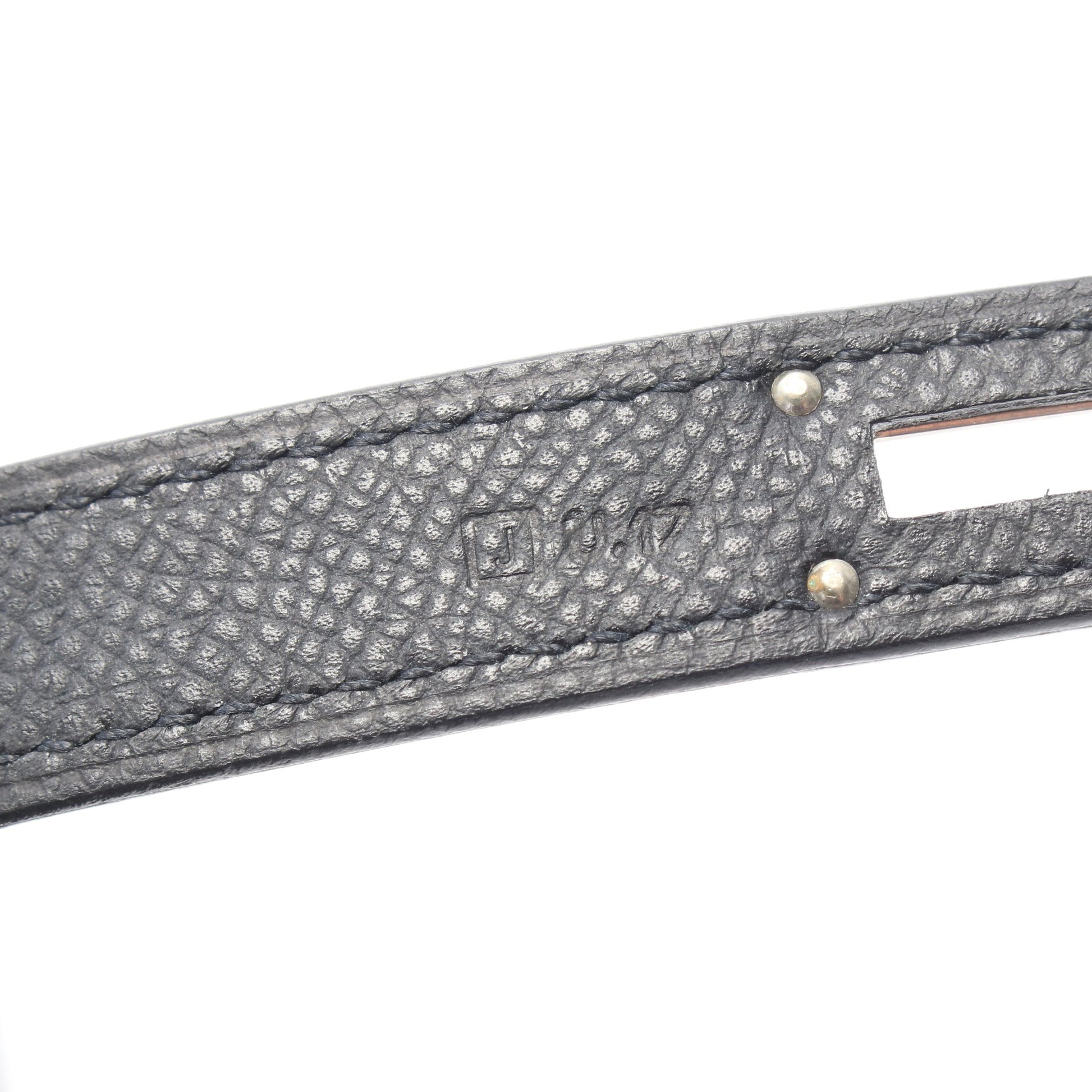 ケリーデペッシュ38 ブリーフケース ビジネスバッグ ヴォーエプソン ブラック シルバー金具 □J刻印 エルメス バッグ HERMES