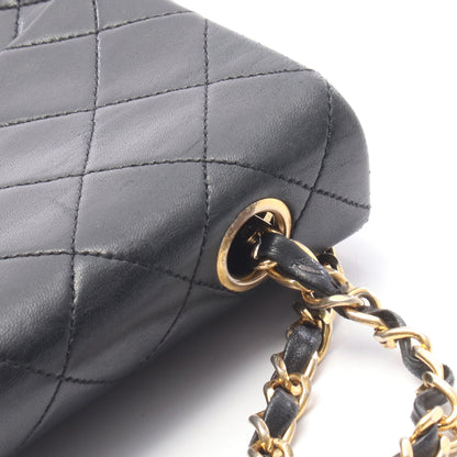 ミニマトラッセ20 チェーンショルダーバッグ ラムスキン ブラック ゴールド金具 シャネル バッグ CHANEL