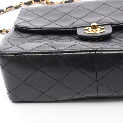ミニマトラッセ20 チェーンショルダーバッグ ラムスキン ブラック ゴールド金具 シャネル バッグ CHANEL