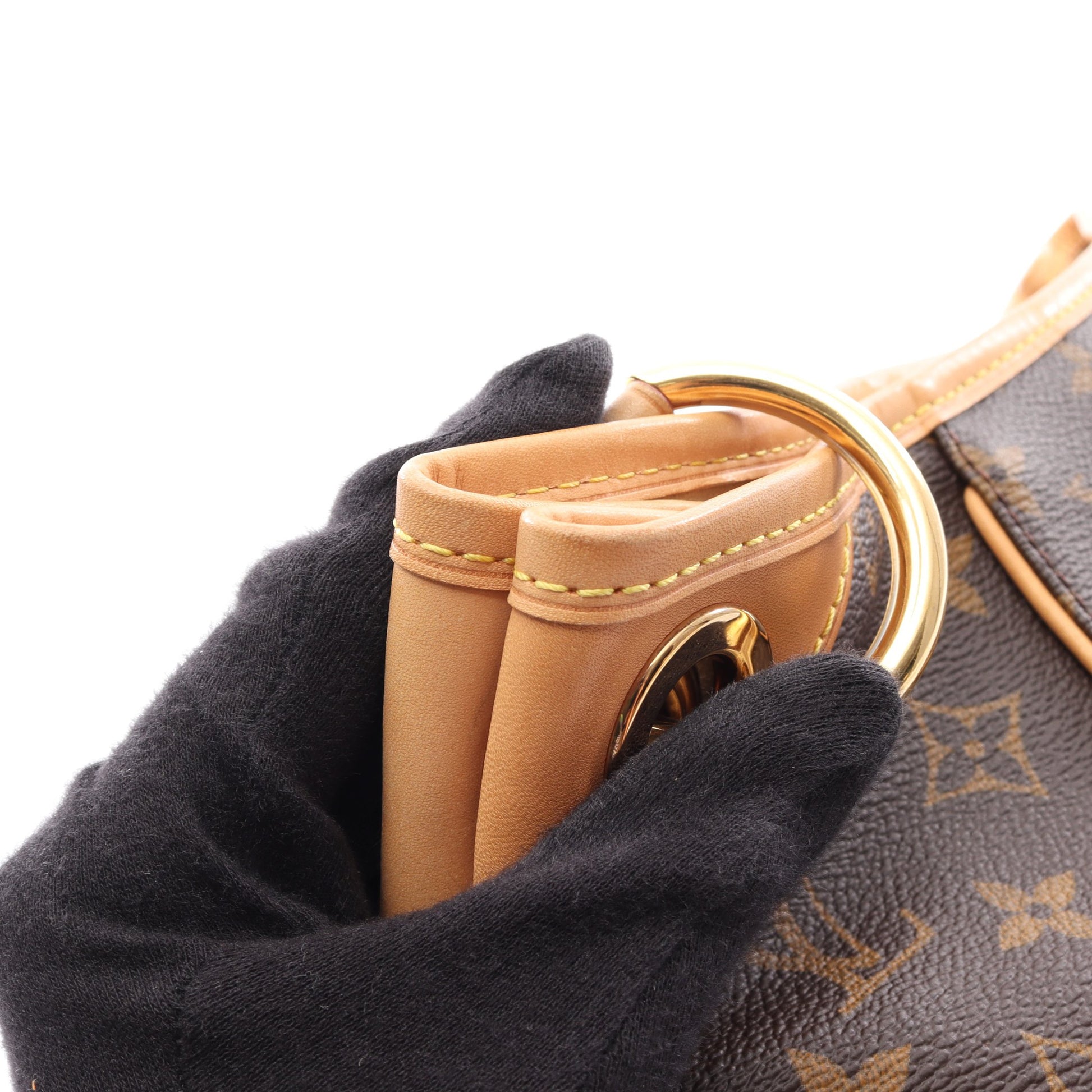 ガリエラPM モノグラム ワンショルダーバッグ PVC レザー ブラウン ルイヴィトン バッグ LOUIS VUITTON