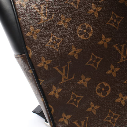 ジョッシュ モノグラムマカサー バックパック リュックサック PVC レザー ブラウン ブラック ルイヴィトン バッグ LOUIS VUITTON