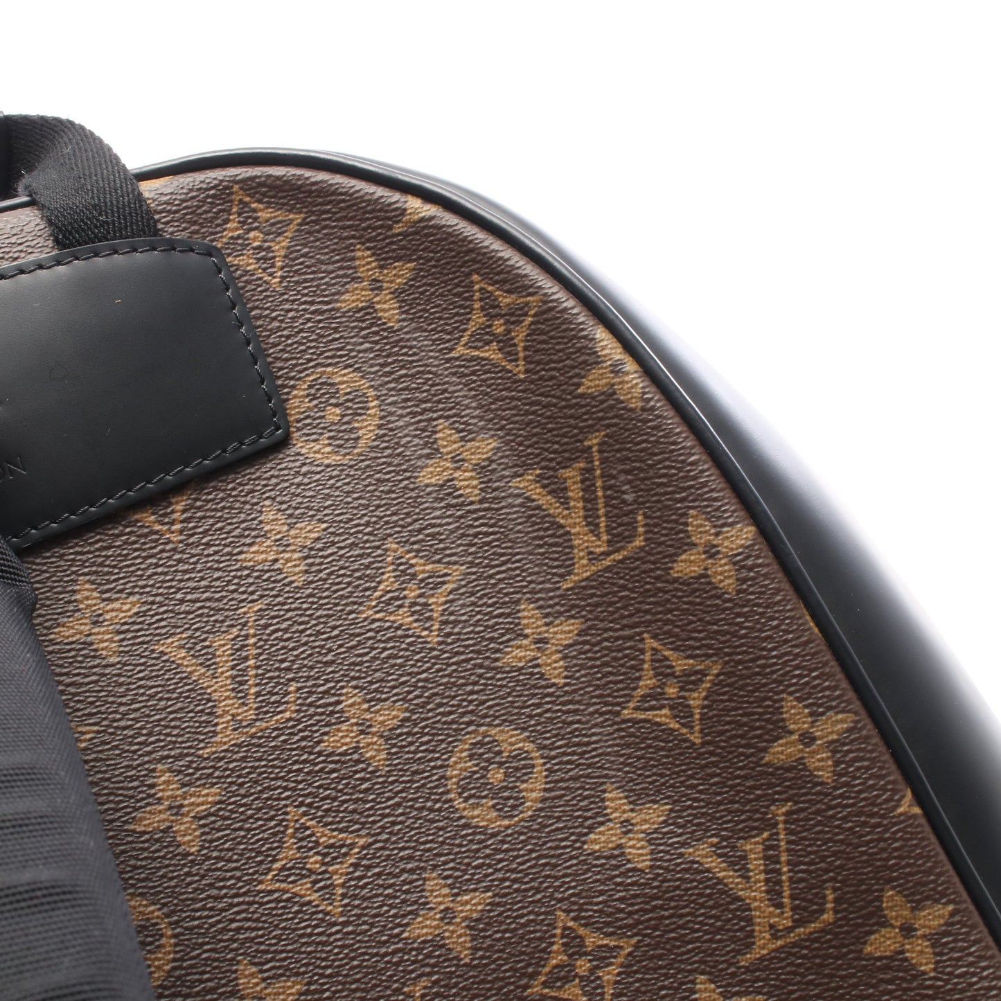 ジョッシュ モノグラムマカサー バックパック リュックサック PVC レザー ブラウン ブラック ルイヴィトン バッグ LOUIS VUITTON