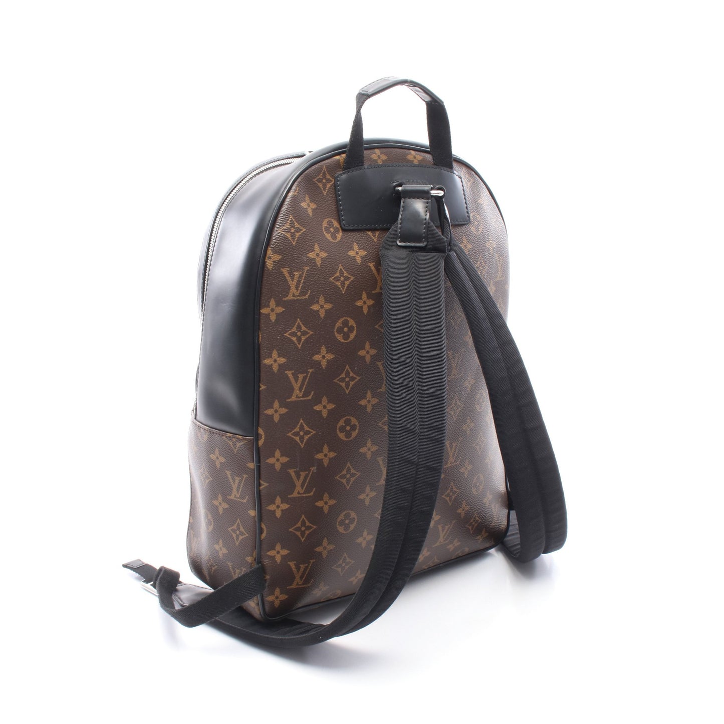 ジョッシュ モノグラムマカサー バックパック リュックサック PVC レザー ブラウン ブラック ルイヴィトン バッグ LOUIS VUITTON
