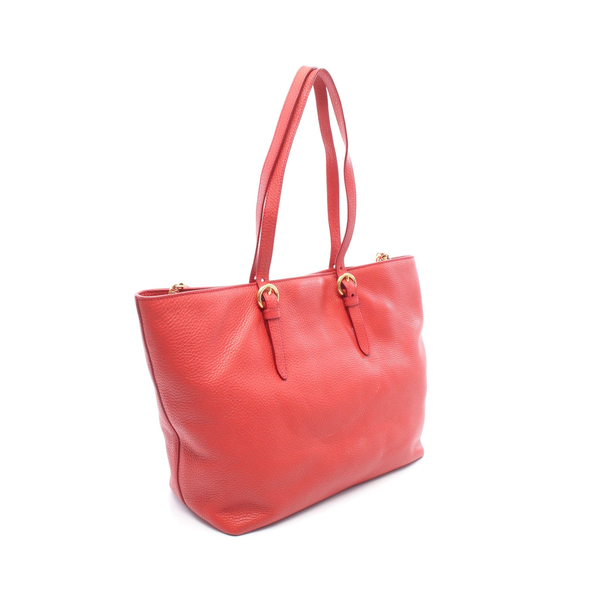 VIT.DAINO 2WAY ショルダーバッグ トートバッグ レザー レッド ミュウミュウ バッグ miu miu