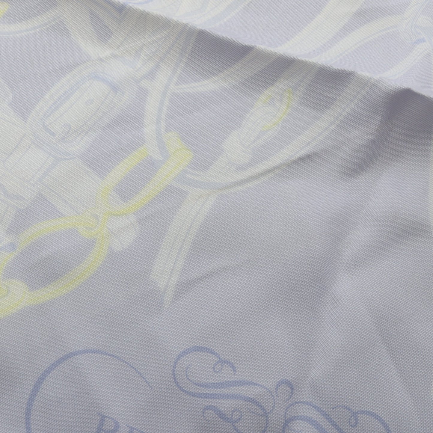 カレ90 Brides Fleuries スカーフ シルク ホワイト マルチカラー エルメス 財布・小物 HERMES