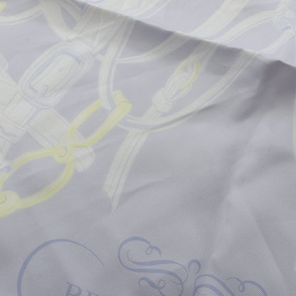 カレ90 Brides Fleuries スカーフ シルク ホワイト マルチカラー エルメス 財布・小物 HERMES