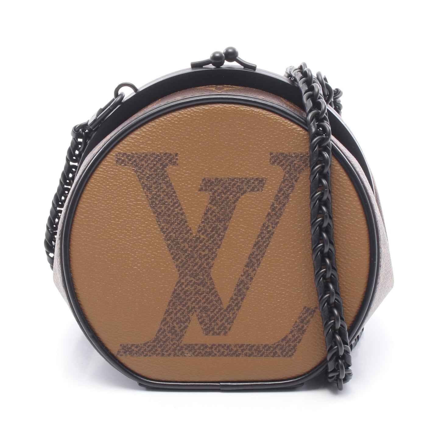 ブルシコBC モノグラムジャイアント リバース チェーンショルダーバッグ PVC ブラウン ルイヴィトン バッグ LOUIS VUITTON