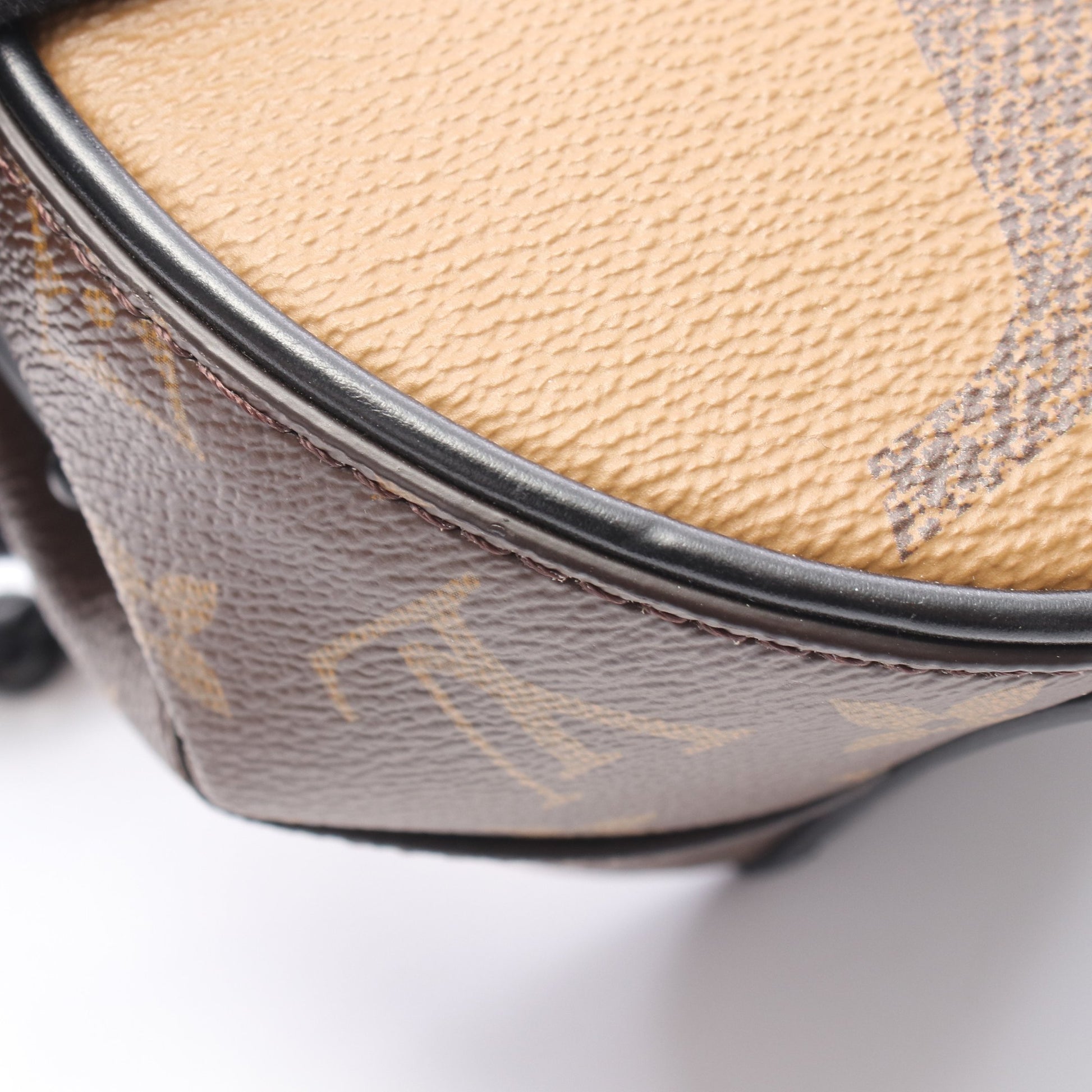 ブルシコBC モノグラムジャイアント リバース チェーンショルダーバッグ PVC ブラウン ルイヴィトン バッグ LOUIS VUITTON