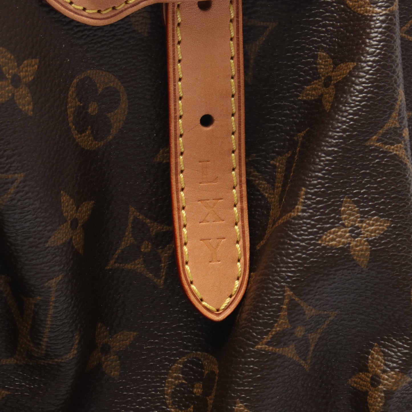 ティヴォリGM モノグラム ハンドバッグ PVC レザー ブラウン ルイヴィトン バッグ LOUIS VUITTON