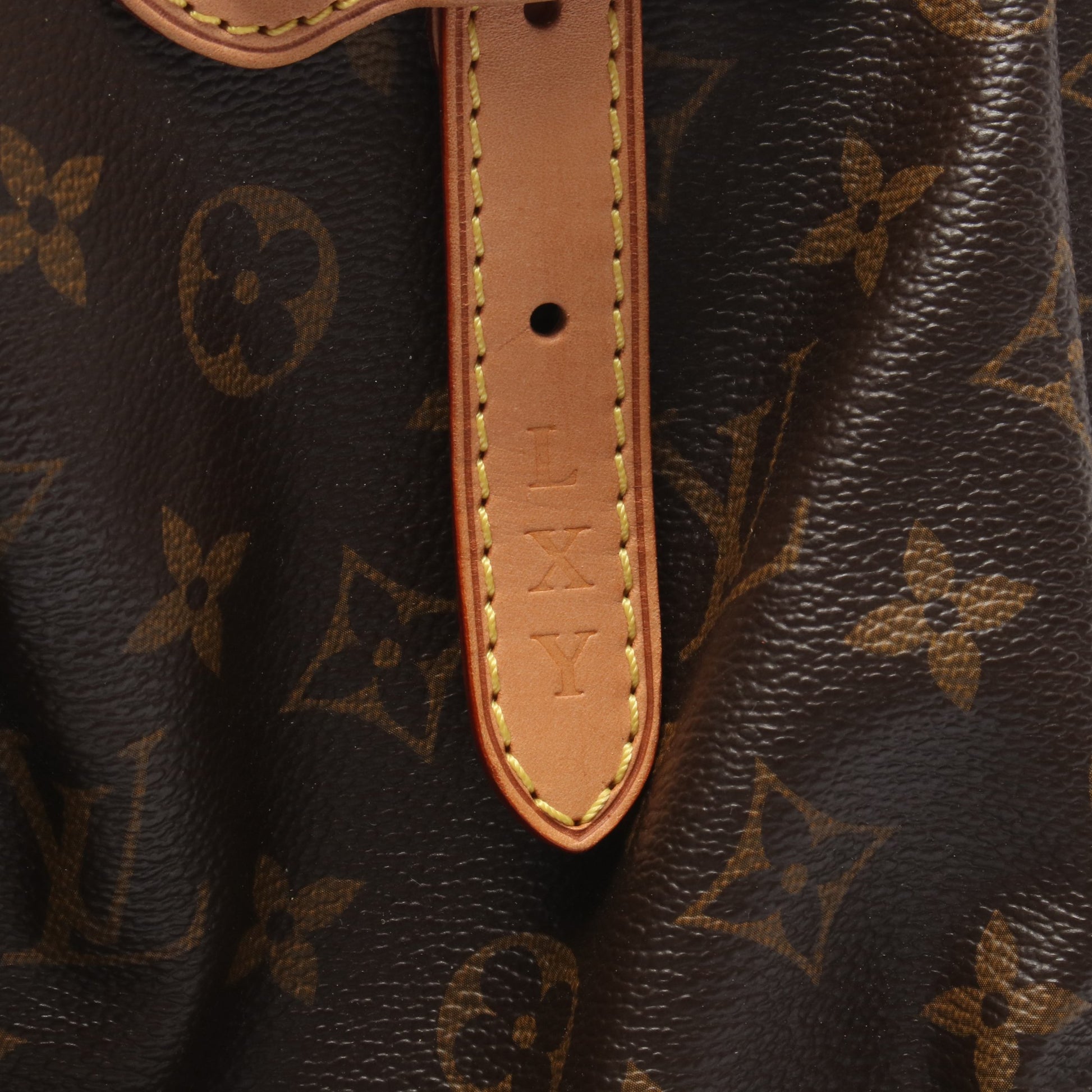 ティヴォリGM モノグラム ハンドバッグ PVC レザー ブラウン ルイヴィトン バッグ LOUIS VUITTON