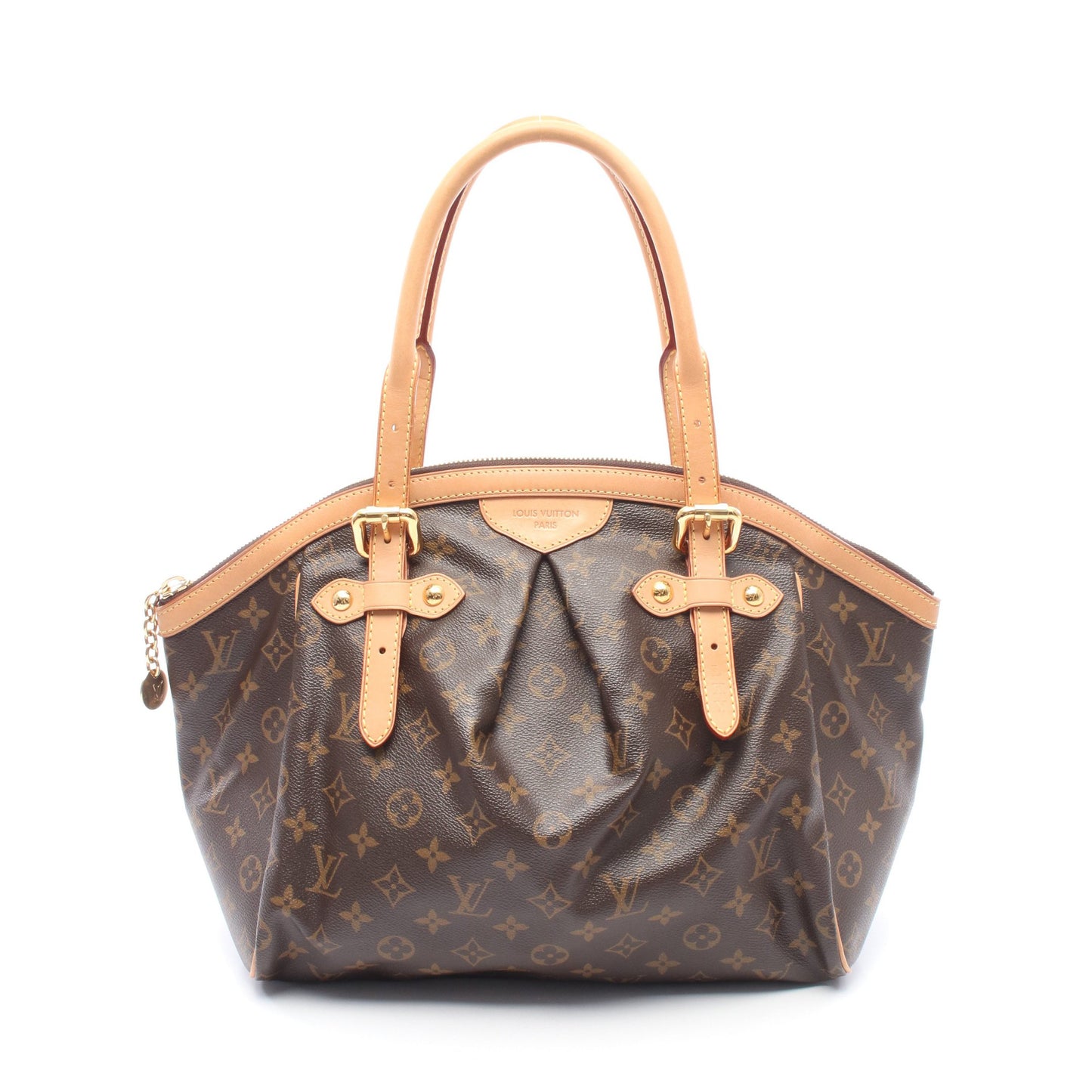 ティヴォリGM モノグラム ハンドバッグ PVC レザー ブラウン ルイヴィトン バッグ LOUIS VUITTON