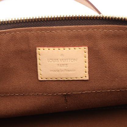 ポパンクール ロン モノグラム ショルダーバッグ PVC レザー ブラウン ルイヴィトン バッグ LOUIS VUITTON