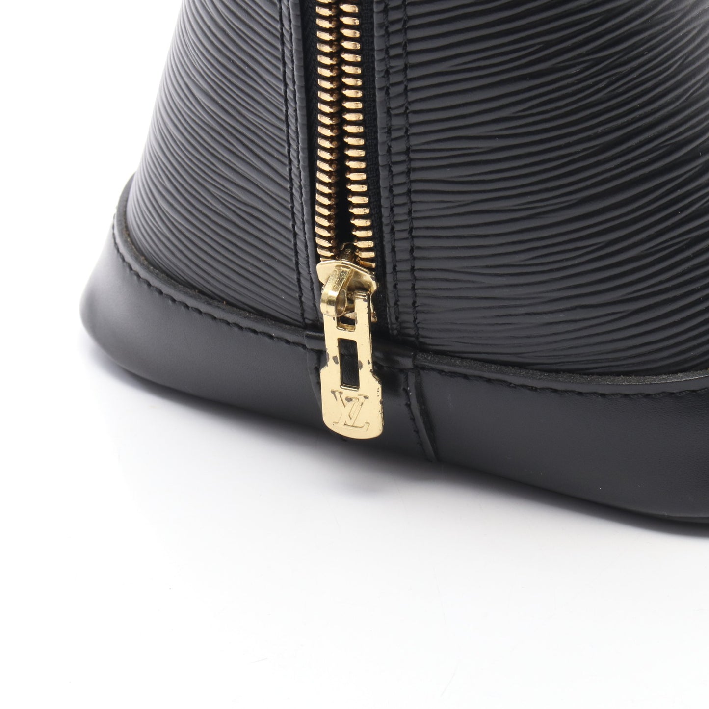 アルマ エピ ノワール ハンドバッグ レザー ブラック ルイヴィトン バッグ LOUIS VUITTON