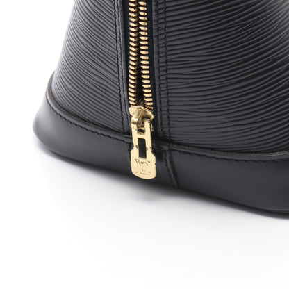 アルマ エピ ノワール ハンドバッグ レザー ブラック ルイヴィトン バッグ LOUIS VUITTON