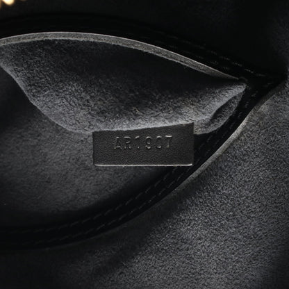 アルマ エピ ノワール ハンドバッグ レザー ブラック ルイヴィトン バッグ LOUIS VUITTON