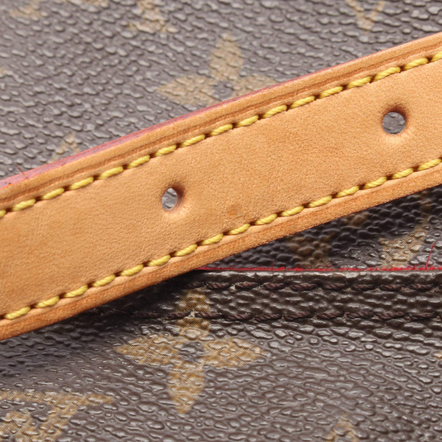 ヴィバシテPM モノグラム ショルダーバッグ PVC レザー ブラウン ルイヴィトン バッグ LOUIS VUITTON
