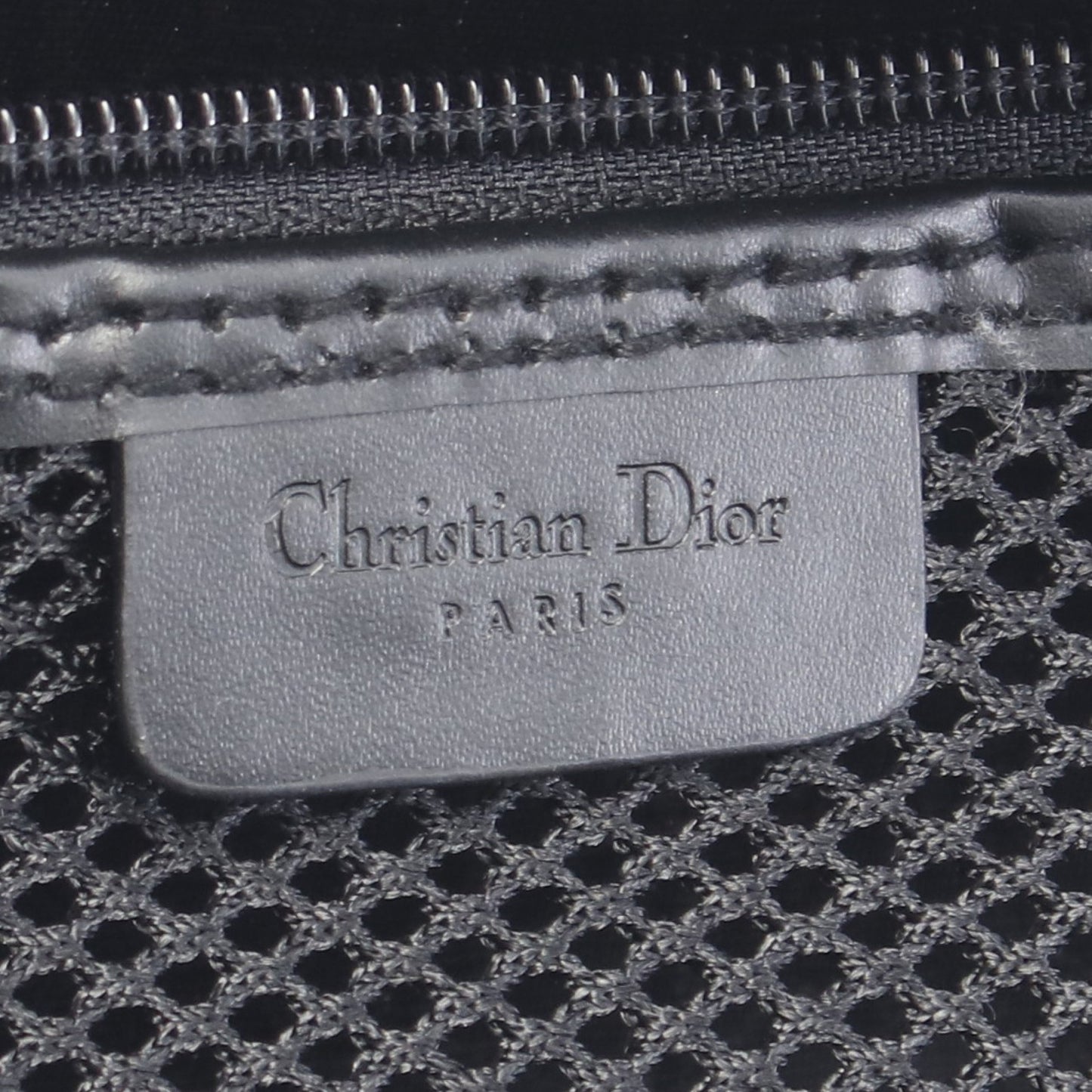ストリートシック トロッター ハンドバッグ キャンバス レザー ブラック クリスチャンディオール バッグ Christian Dior