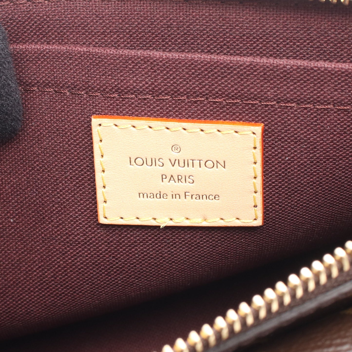 ヴィヴァシテ モノグラム ワンショルダーバッグ PVC レザー ブラウン ルイヴィトン バッグ LOUIS VUITTON