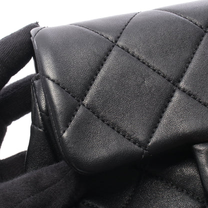 ミニマトラッセ トップハンドル 2WAY チェーンショルダーバッグ ラムスキン ブラック ゴールド金具 シャネル バッグ CHANEL