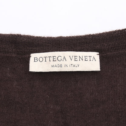 クルーネックセーター ニット カシミヤ ダークブラウン ボッテガヴェネタ トップス BOTTEGA VENETA
