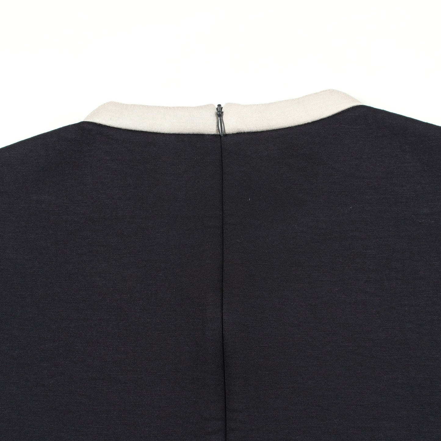 ノースリーブ ワンピース ビスコース ネイビー ライトグレー エスマックスマーラ ワンピース S Max Mara