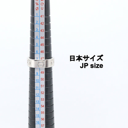 ラブリング リング 指輪 K18WG ホワイトゴールド カルティエ