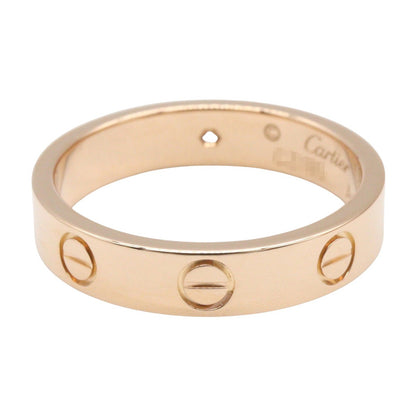 ミニラブリング 1PD リング 指輪 K18PG ダイヤモンド ピンクゴールド クリア カルティエ アクセサリー Cartier