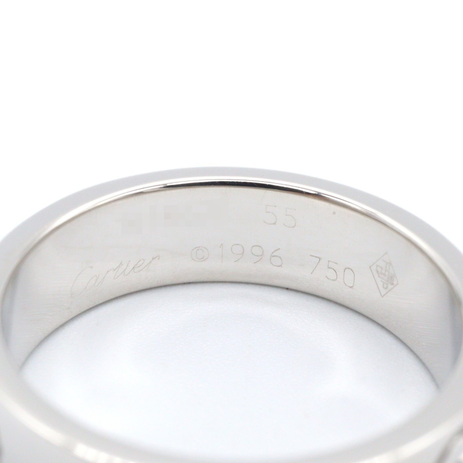 ラブリング リング 指輪 K18WG ホワイトゴールド カルティエ – RECLO