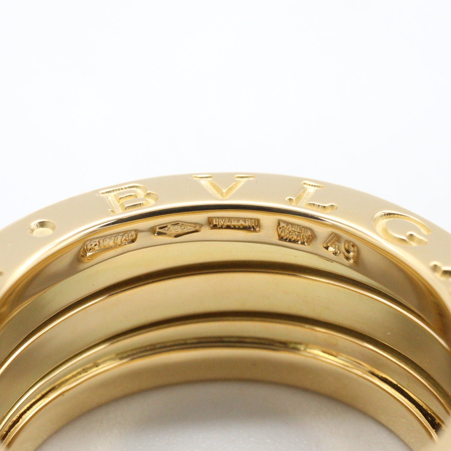 B-zero1 ビーゼロワン リング リング 指輪 K18YG イエローゴールド ブルガリ アクセサリー BVLGARI