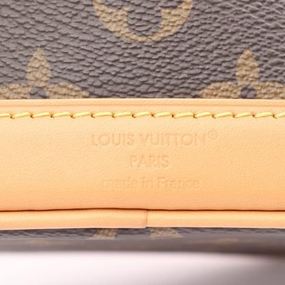 ナノ ノエ モノグラム 2WAY ハンドバッグ PVC レザー ブラウン ルイヴィトン バッグ LOUIS VUITTON