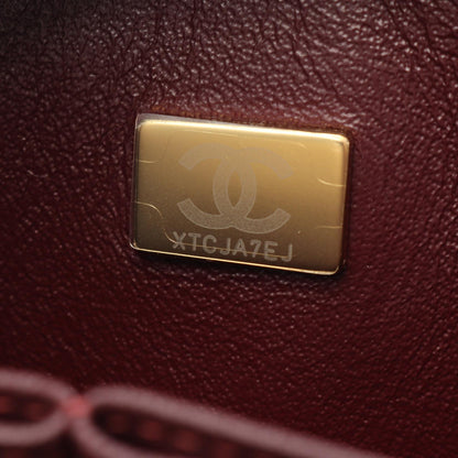 マトラッセ Wフラップ Wチェーンショルダーバッグ キャビアスキン ブラック ゴールド金具 シャネル バッグ CHANEL