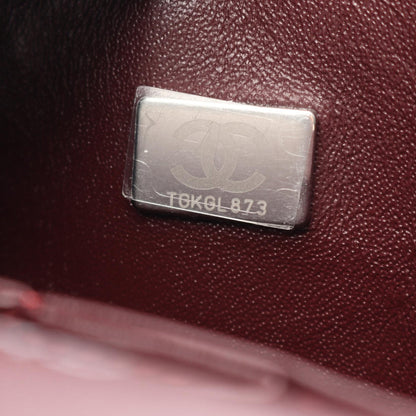 マトラッセ Wフラップ Wチェーンショルダーバッグ ラムスキン ブラック シルバー金具 シャネル バッグ CHANEL