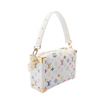 LV × TM サイドトランクMM モノグラムマルチカラー ブロン 2WAY ハンドバッグ PVC レザー ホワイト マルチカラー ルイヴィトン バッグ LOUIS VUITTON