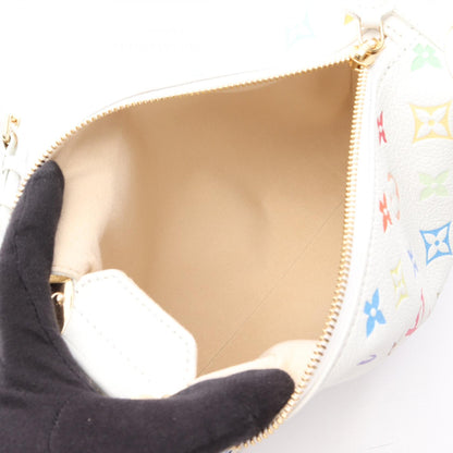 LV × TM サイドトランクMM モノグラムマルチカラー ブロン 2WAY ハンドバッグ PVC レザー ホワイト マルチカラー ルイヴィトン バッグ LOUIS VUITTON